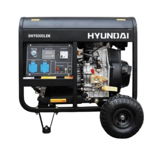 Generador diésel Hyundai DHY6000LEK monofásico