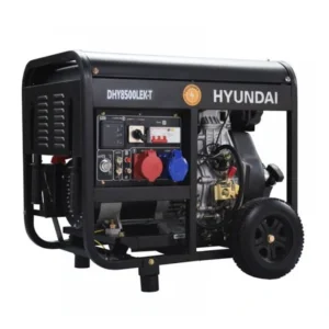 Generador diésel trifásico Hyundai DHY8500LEK-T