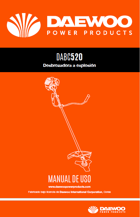 Manual de usuario Daewoo DABC520 en PDF